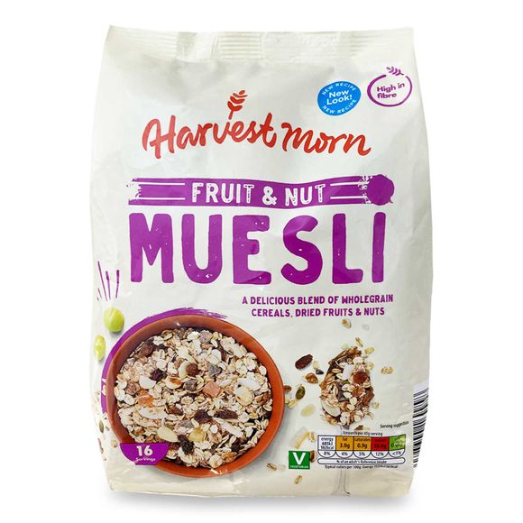 Harvest Morn Fruit & Nut Muesli 750g